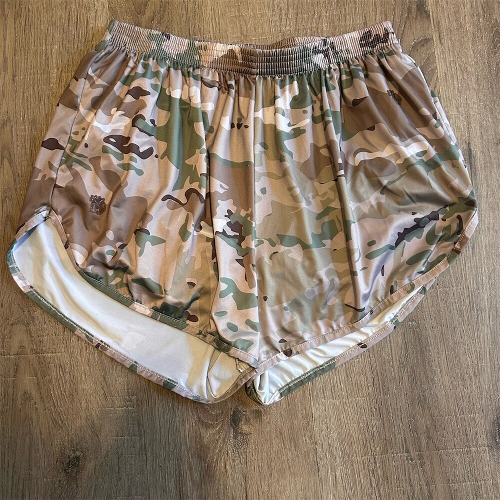 Savage Tacticians Silkies Ranger Lined Running Shorts Multicam Mens L